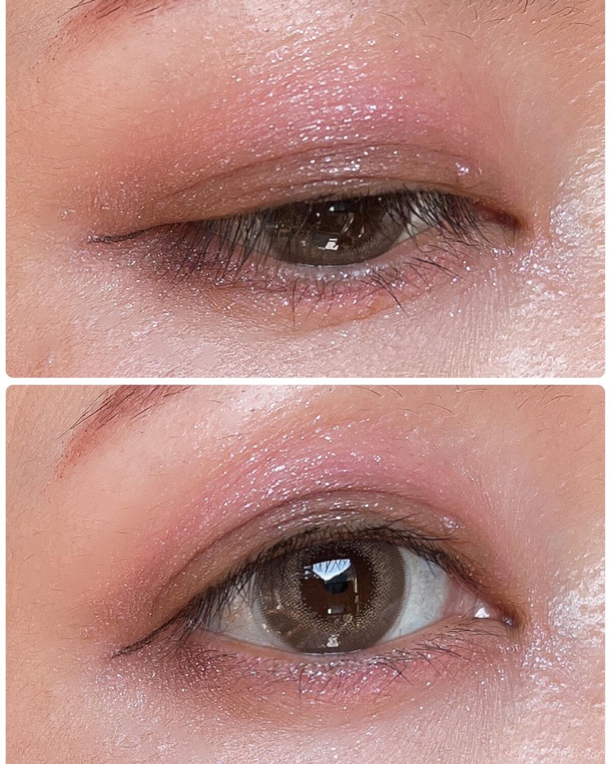 アディクション ザ アイシャドウ パール 027P Cafe Solaire/ADDICTION/単色アイシャドウを使ったクチコミ（2枚目）