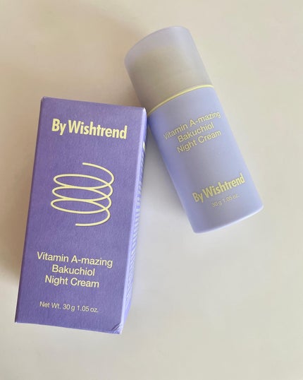 ビタミンA-mazingバクチオールナイトクリーム/By Wishtrend/フェイスクリームを使ったクチコミ(4枚目)