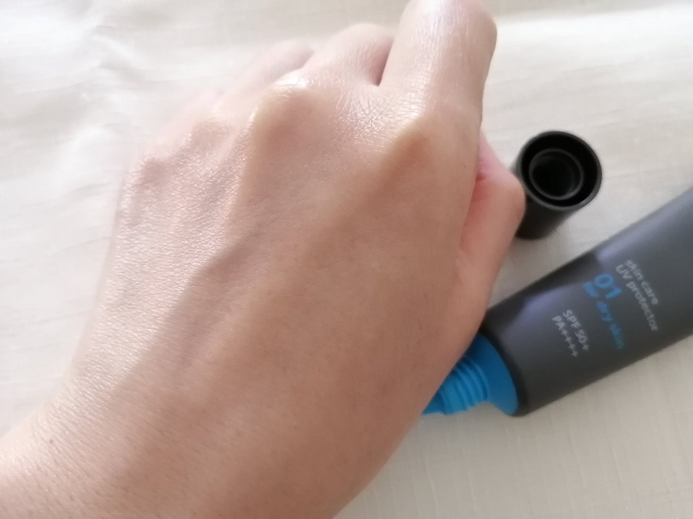 ソフィーナ iP スキンケアUV 01乾燥しがちな肌環境 SPF50+ PA++++/SOFINA iP/日焼け止めクリームを使ったクチコミ(6枚目)