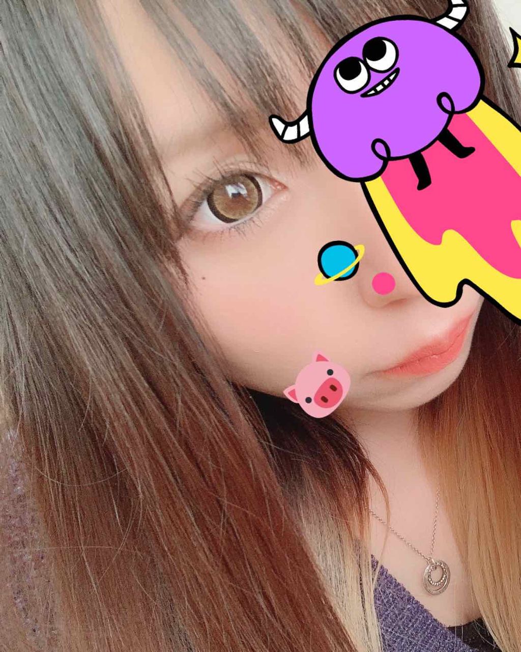 ルージュシグネチャー /ロレアル パリ/リップグロスを使ったクチコミ（3枚目）