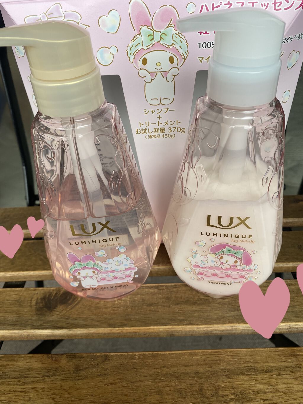 ルミニーク ハピネスブルーム サンリオコラボ ポンプペア/LUX/市販シャンプーを使ったクチコミ（3枚目）