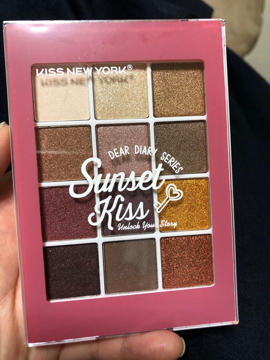 ディアダイアリー・サンセットキス/KISS NEW YORK/アイシャドウパレットを使ったクチコミ(2枚目)