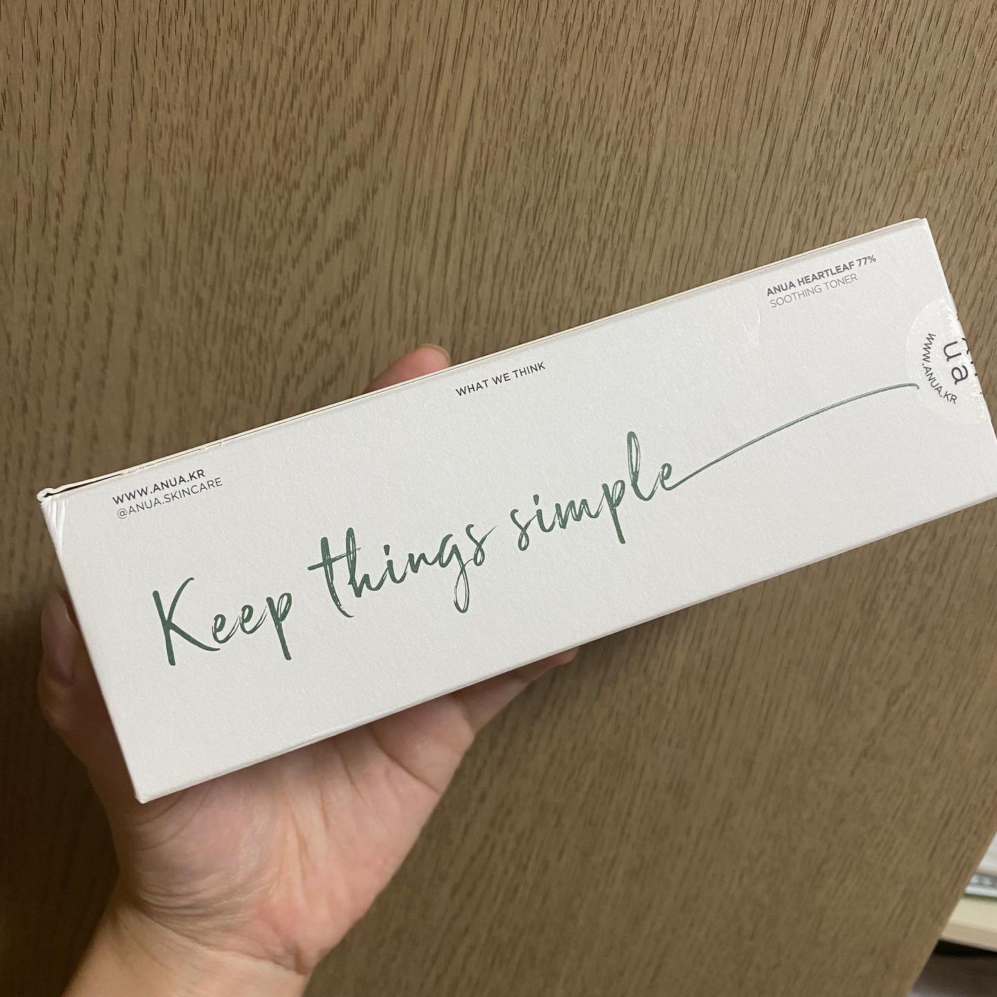 ドクダミ 77 スージングトナー/Anua/化粧水を使ったクチコミ（2枚目）