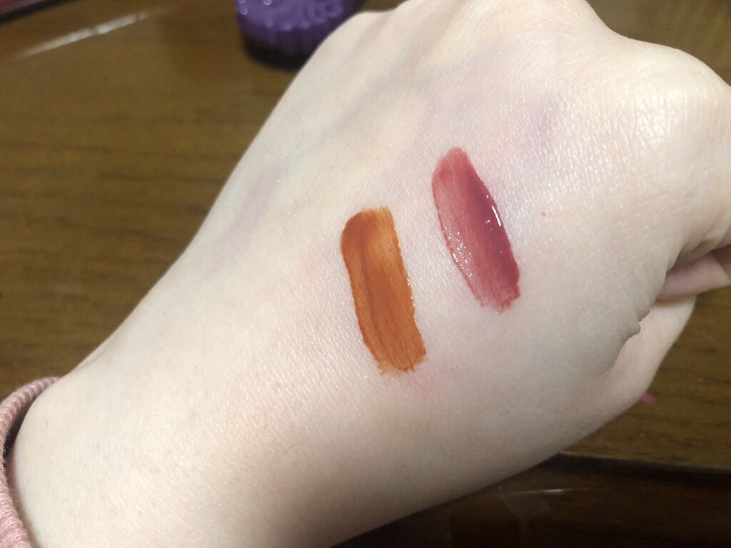 ウォータリーティントリップ/CEZANNE/リップティントを使ったクチコミ（2枚目）