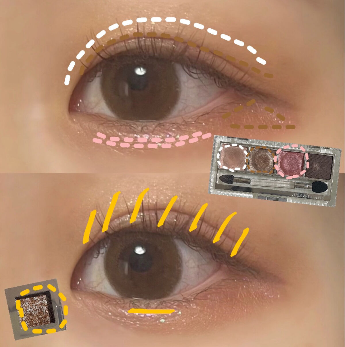 グリッタープリズム シャドウ GBR02/MISSHA/グリッターを使ったクチコミ（2枚目）