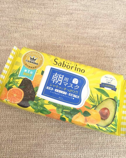 目ざまシート ひきしめタイプ/サボリーノ/シートマスク・パックを使ったクチコミ(1枚目)