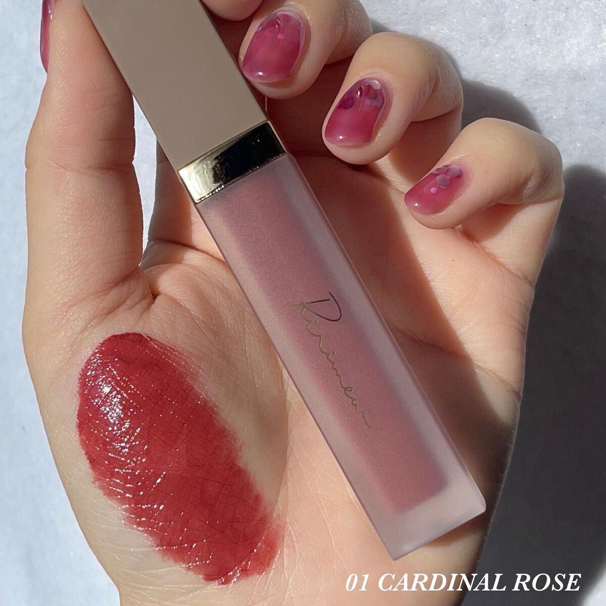 センシュアルフィックスティント/Ririmew/リップティントを使ったクチコミ(3枚目)