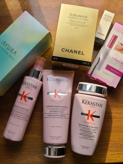 GN フォンダン リインフォーサー/ケラスターゼ/洗い流すヘアトリートメントを使ったクチコミ(1枚目)