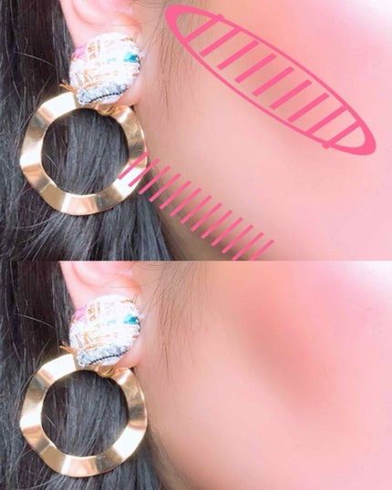 シェーディングカラー(フェースカラー)/DHC/シェーディングを使ったクチコミ(4枚目)