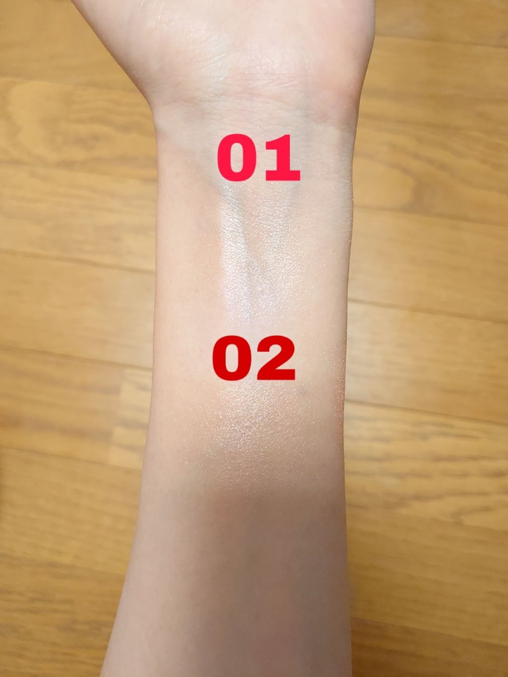 パールグロウハイライト/CEZANNE/パウダーハイライトを使ったクチコミ（2枚目）