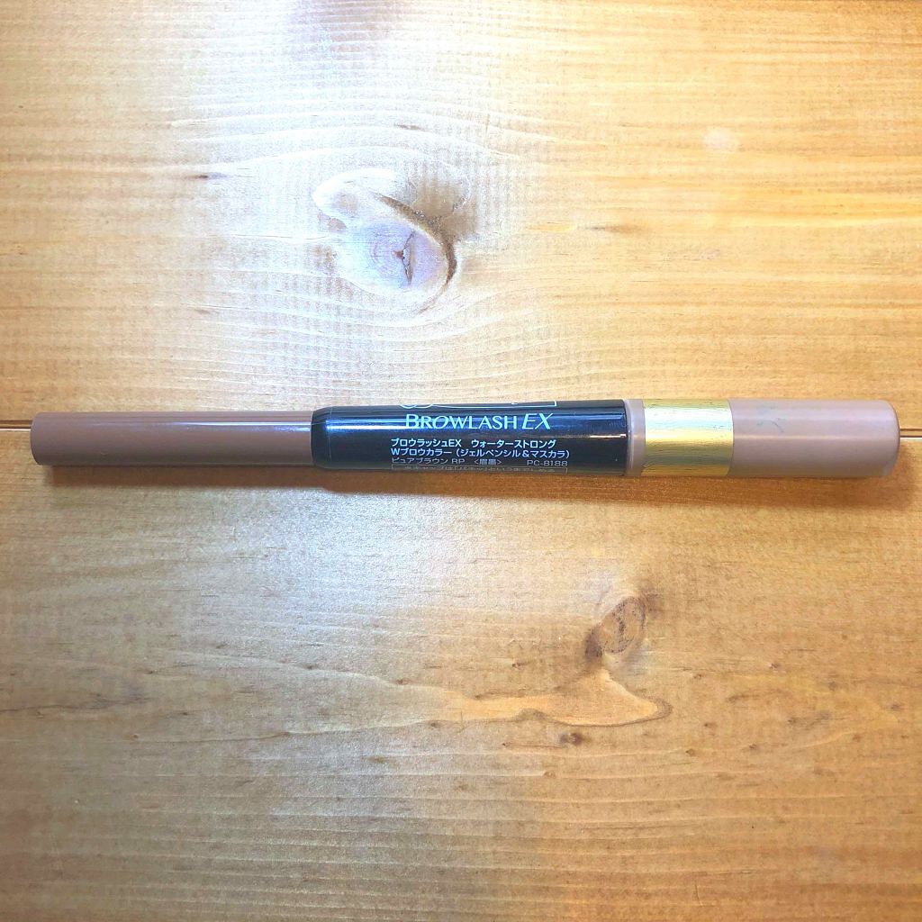ブロウラッシュEX ウォーターストロング Wブロウカラー/ブロウラッシュ/眉マスカラを使ったクチコミ（1枚目）