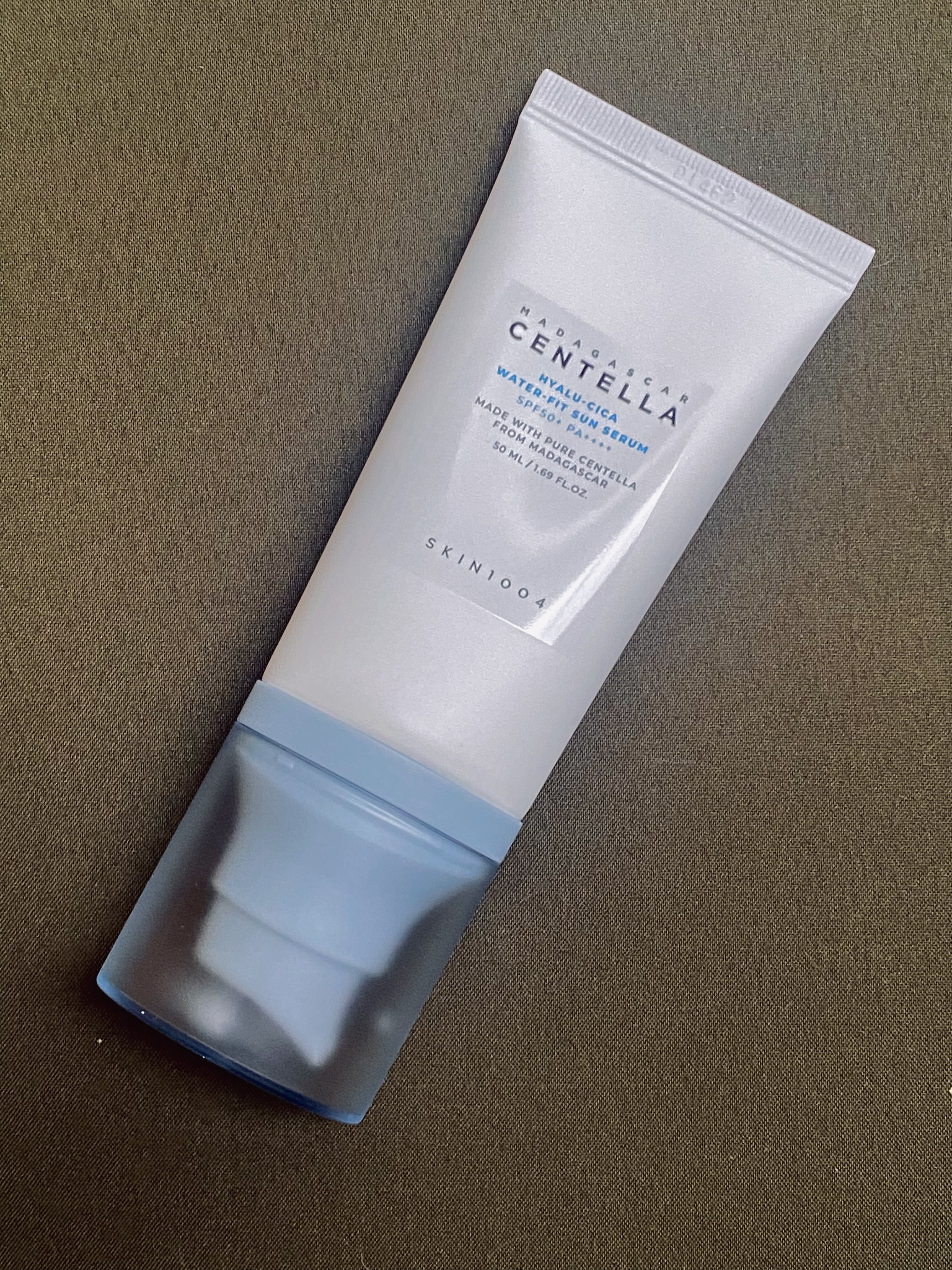 ヒアルーシカ ウォーターフィット サンセラム/SKIN1004/日焼け止めローションを使ったクチコミ（1枚目）