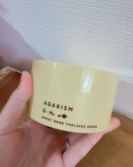 Q+Me スウィートボムタラソスクラブレモンティーの香り/AGARISM/バスト・ヒップケアを使ったクチコミ(3枚目)
