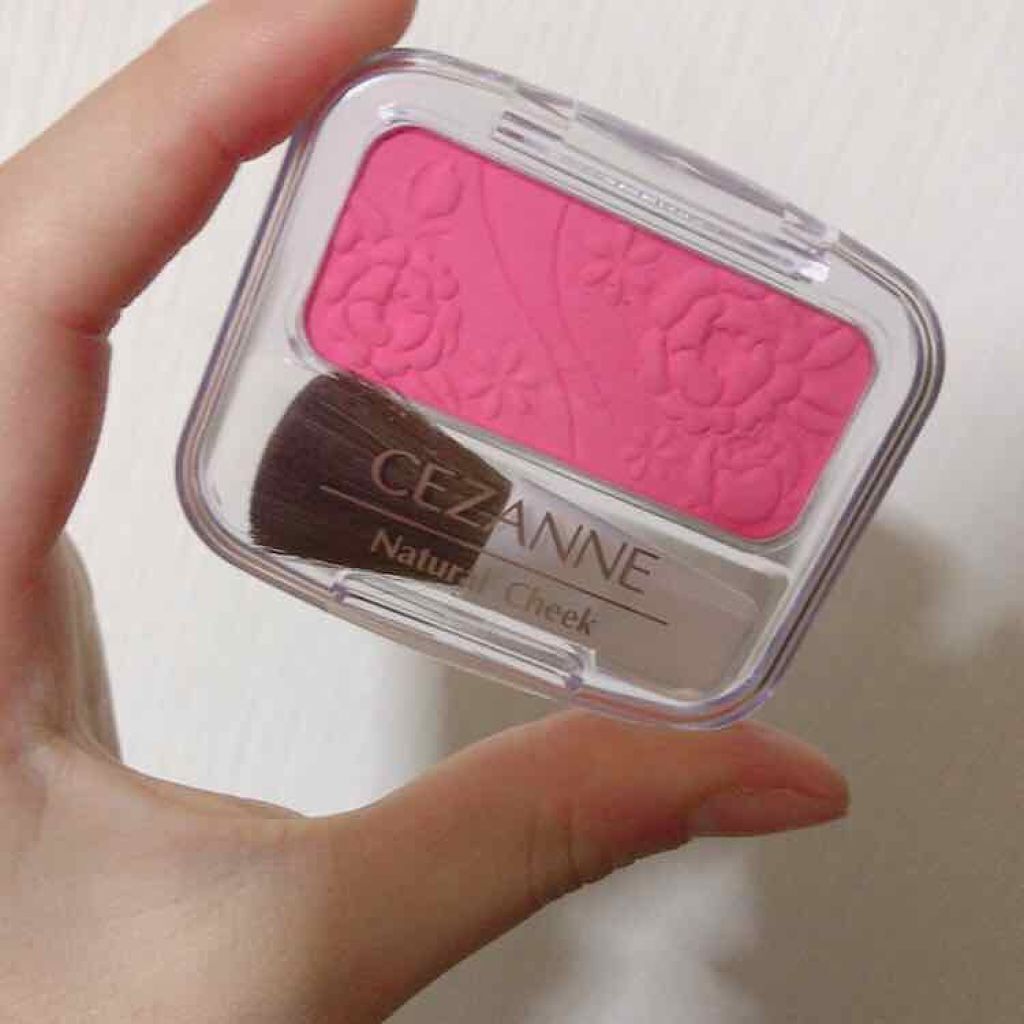 ナチュラル チークN/CEZANNE/パウダーチークを使ったクチコミ（1枚目）