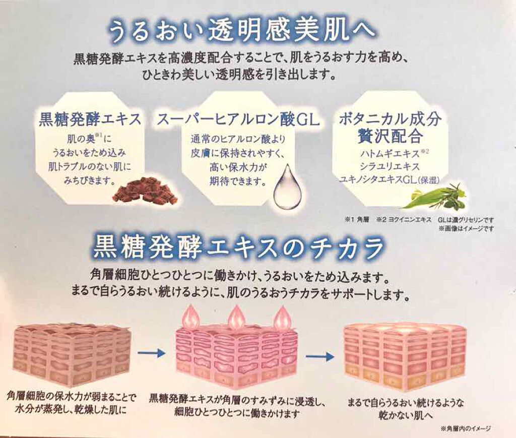 プレミアム ホワイトニングエマルジョン/黒糖精/乳液を使ったクチコミ（3枚目）