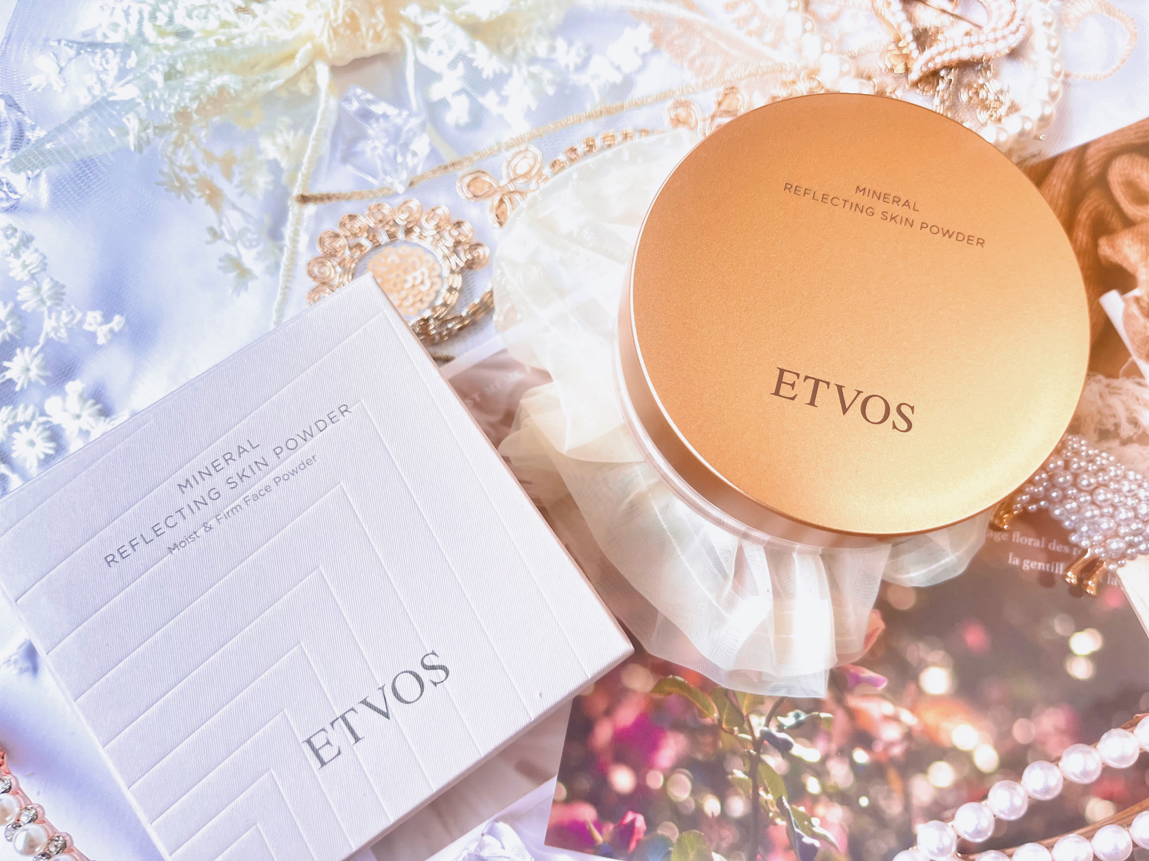 ミネラルルーセントパウダー/エトヴォス/ルースパウダーを使ったクチコミ（2枚目）