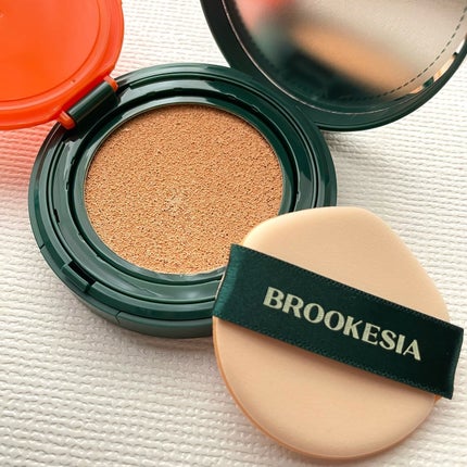 スキンエンハンサー コンパクト クッション (マット)/BROOKESIA/クッションファンデーションを使ったクチコミ(5枚目)