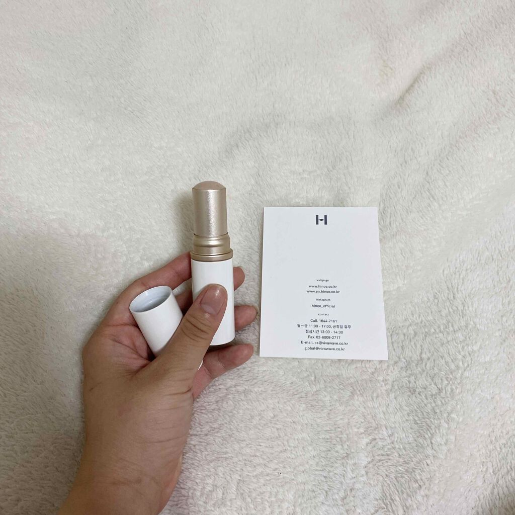 トゥルーディメンションラディアンスバーム/hince/スティックハイライトを使ったクチコミ(3枚目)