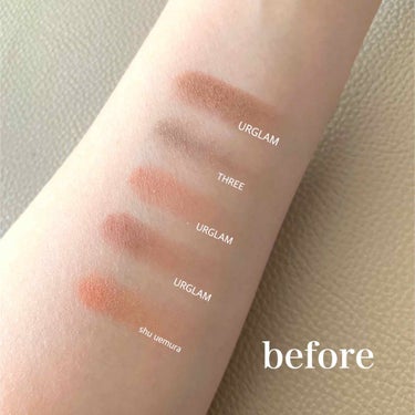 プレスド アイシャドー (レフィル)(旧)/shu uemura/シングルアイシャドウを使ったクチコミ（2枚目）