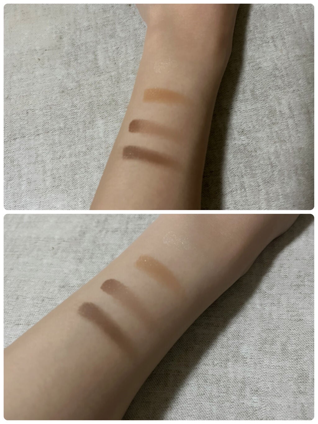 スキニーリッチシャドウ/excel/アイシャドウパレットを使ったクチコミ(3枚目)