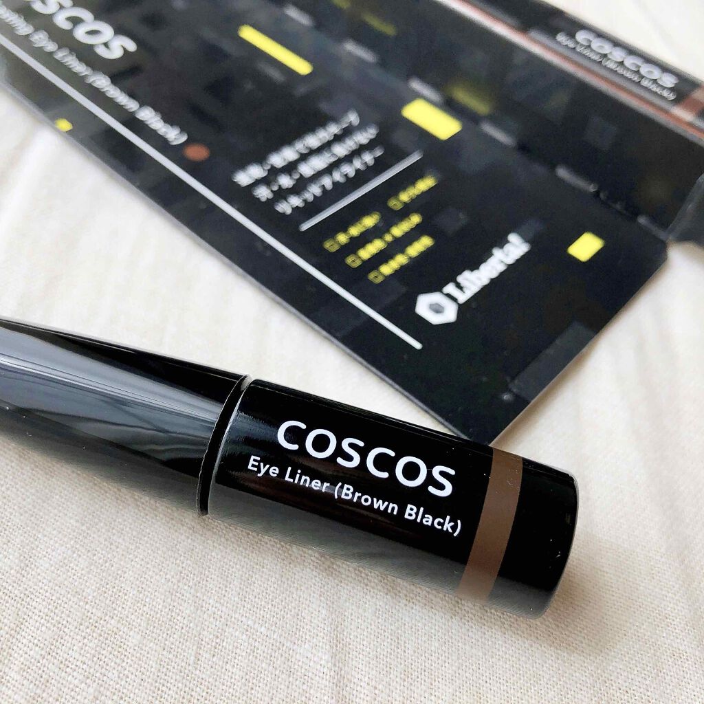 ロングラスティングアイライナー/COSCOS/リキッドアイライナーを使ったクチコミ(3枚目)