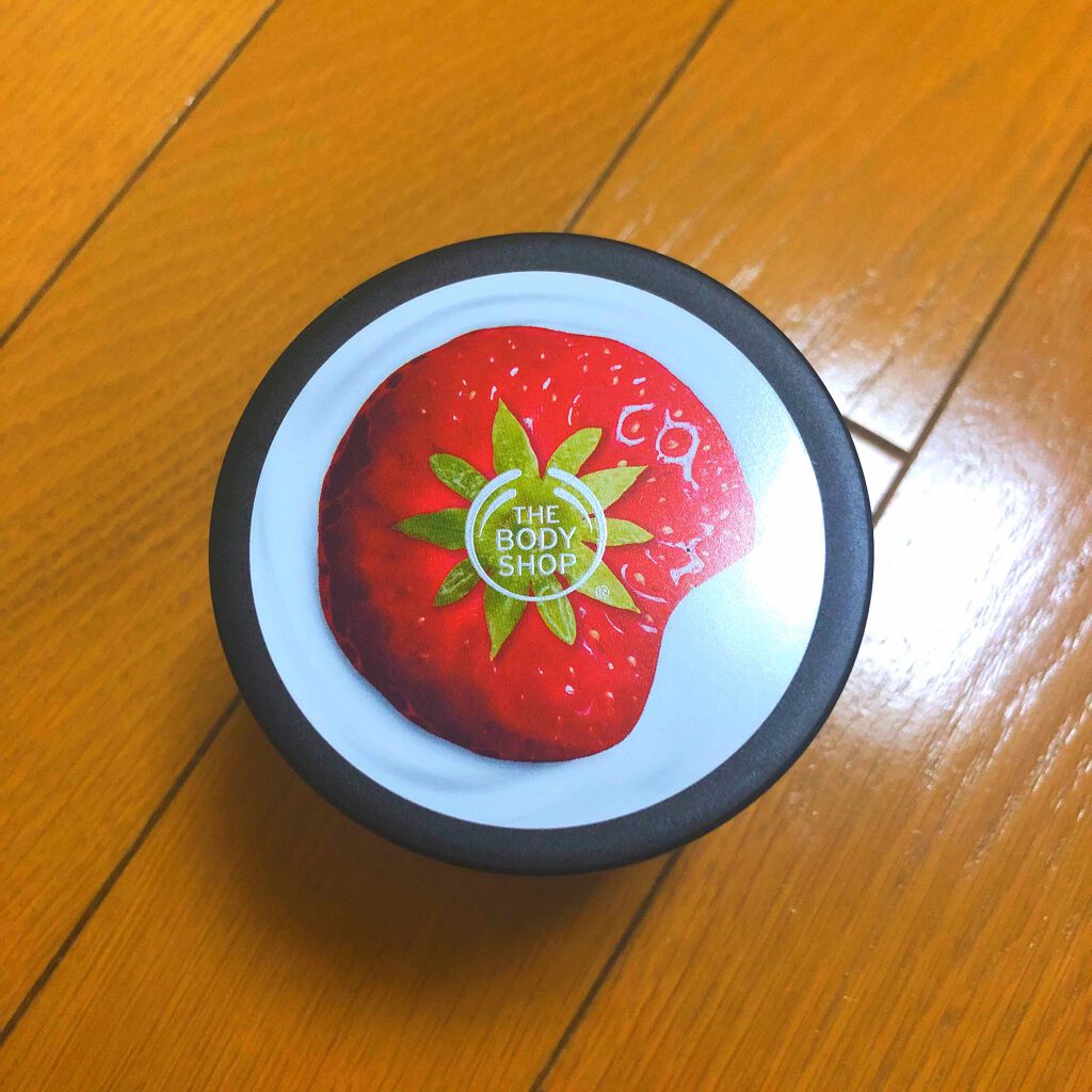 ボディヨーグルト ストロベリー/THE BODY SHOP/ボディローションを使ったクチコミ(1枚目)