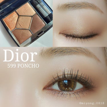 【旧】サンク クルール クチュール 559 ポンチョ/Dior/アイシャドウパレットを使ったクチコミ（1枚目）