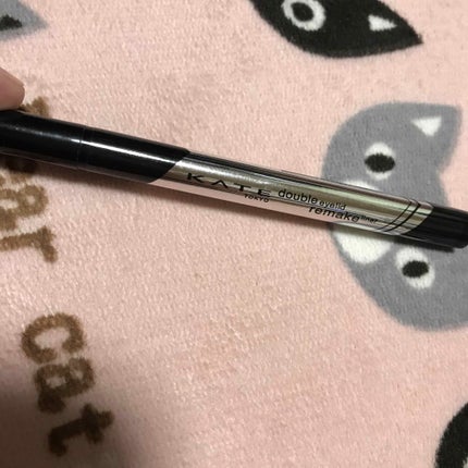ダブルラインフェイカー/KATE/リキッドアイライナーを使ったクチコミ(1枚目)