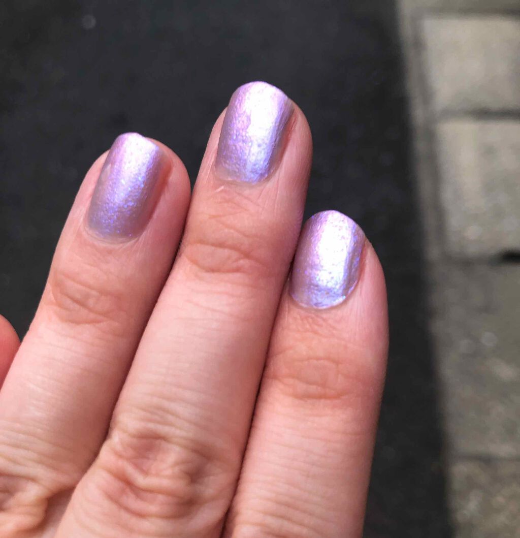 ネイルホリック リミテッドカラー Sea Shell/ネイルホリック/マニキュアを使ったクチコミ(3枚目)