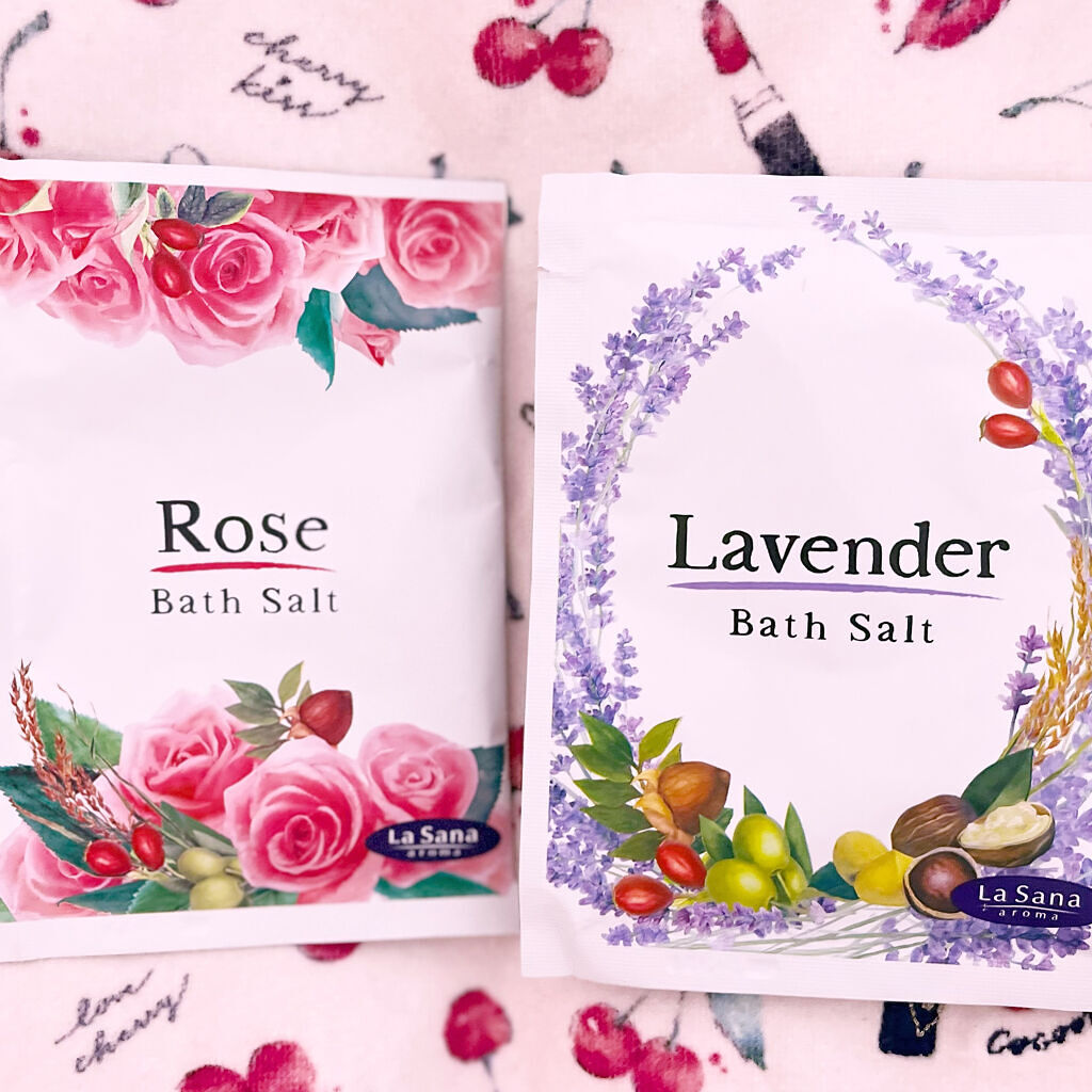 アロマ ローズ バスソルト/ラサーナ/入浴剤を使ったクチコミ（1枚目）