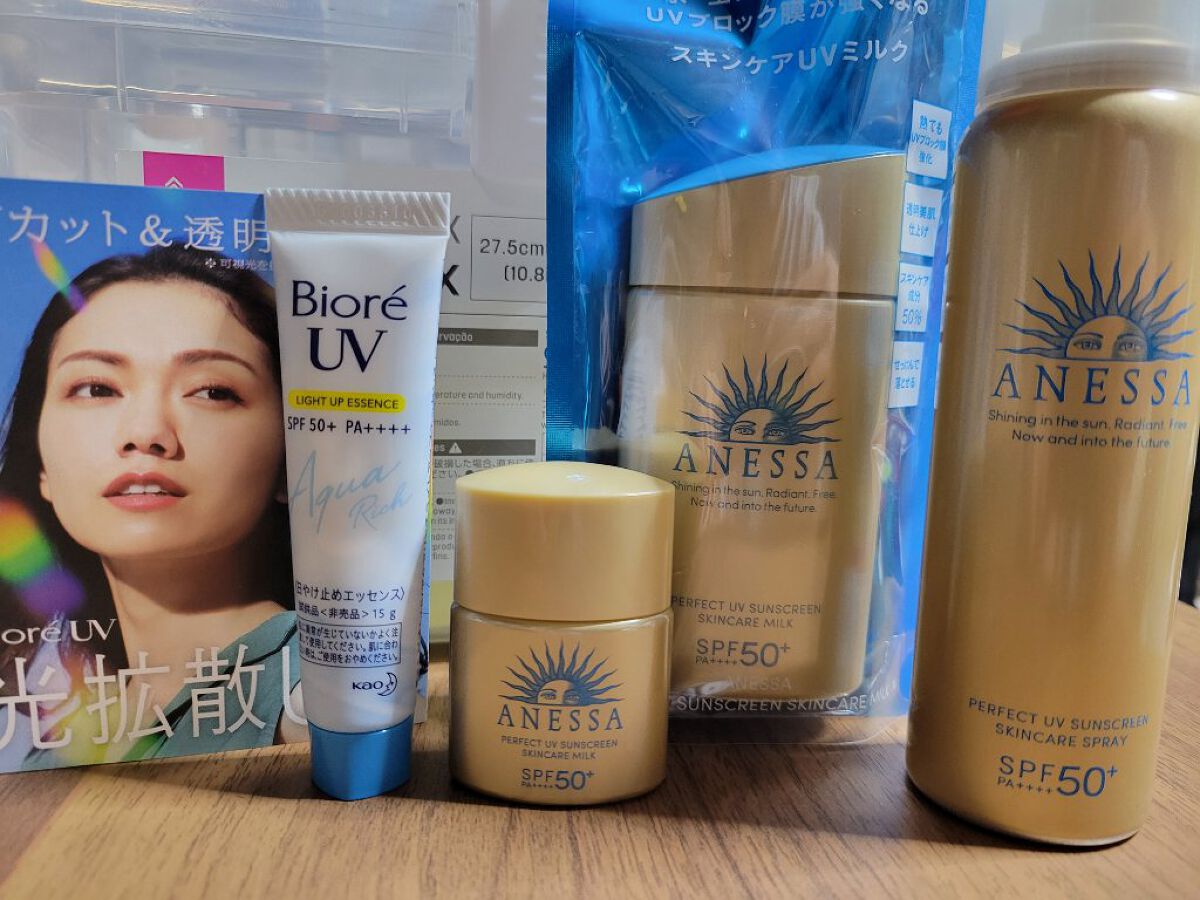 アネッサ　パーフェクトUV　スキンケアスプレー N/アネッサ/日焼け止めミスト・スプレーを使ったクチコミ（1枚目）