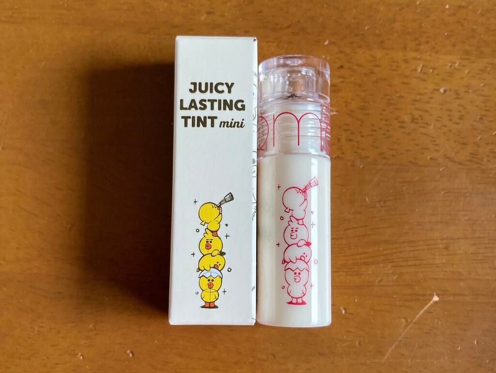 ジューシーラスティングティント/rom&nd/リップティントを使ったクチコミ(2枚目)