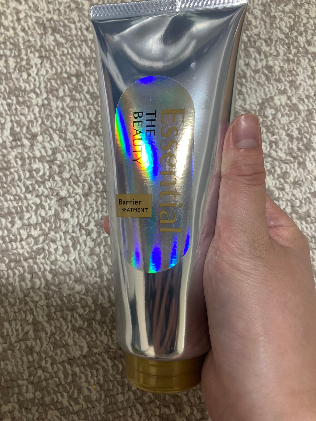 髪のキメ美容バリアトリートメント/エッセンシャル/洗い流すヘアトリートメントを使ったクチコミ(3枚目)