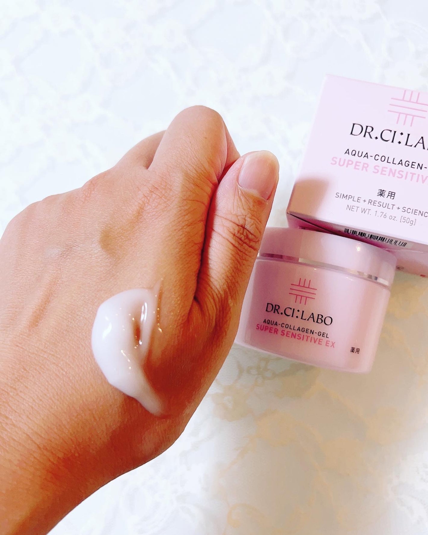 薬用アクアコラーゲンゲル スーパーセンシティブEX/ドクターシーラボⓇ/オールインワン化粧品を使ったクチコミ(4枚目)