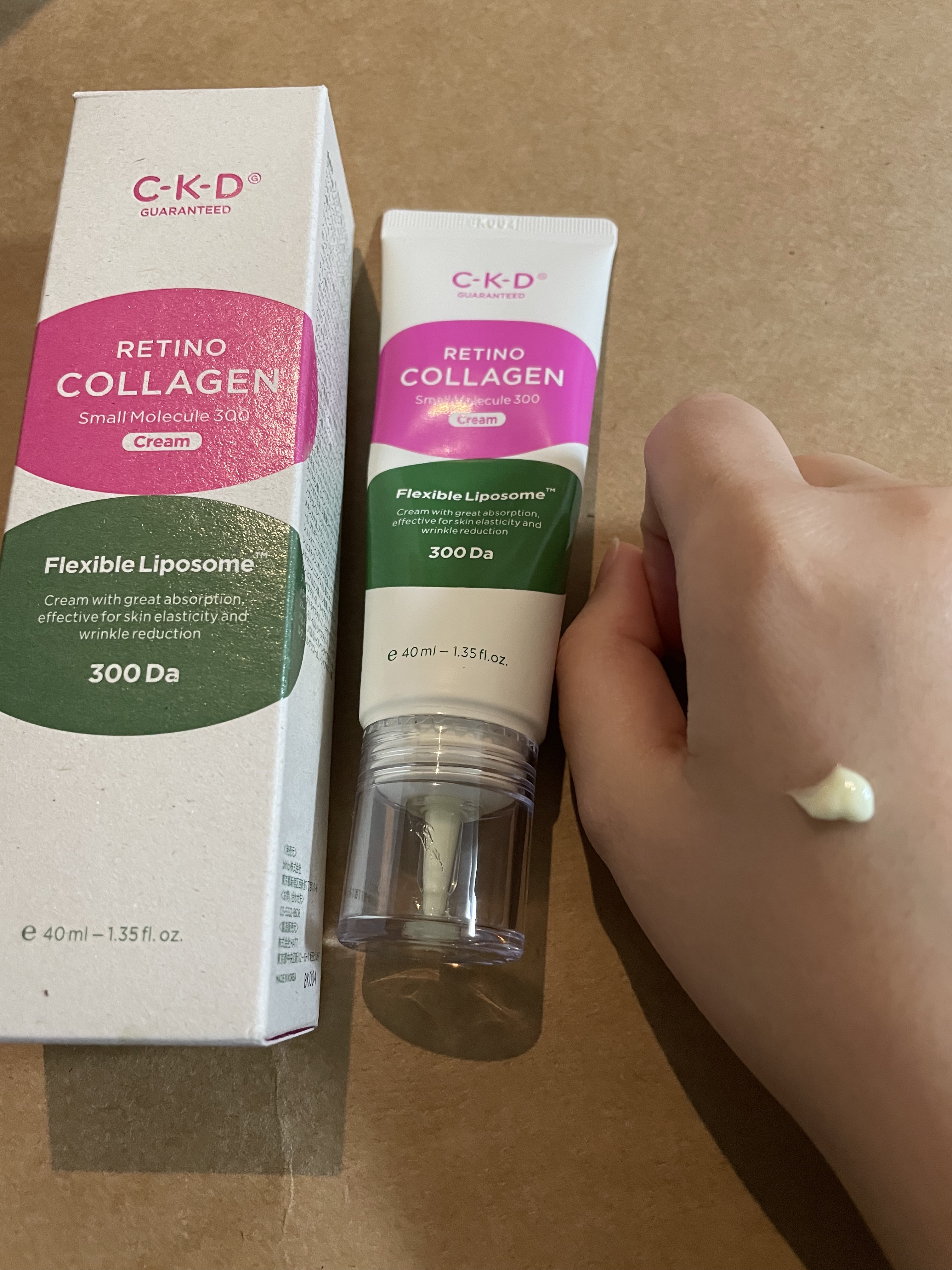 レチノコラーゲン低分子300クリーム/CKD/フェイスクリームを使ったクチコミ（1枚目）