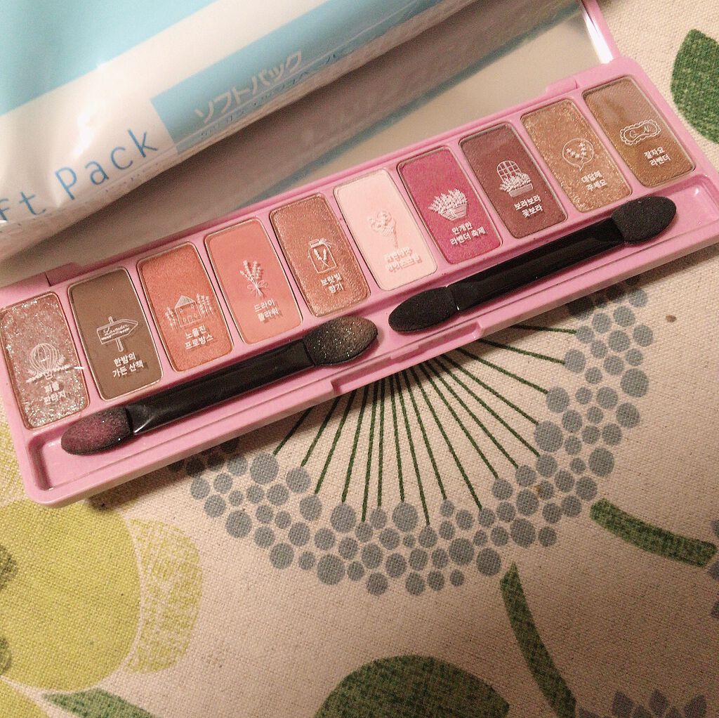 プレイカラー アイシャドウ/ETUDE/アイシャドウパレットを使ったクチコミ（2枚目）