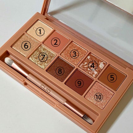 プロ アイ パレット/CLIO/アイシャドウパレットを使ったクチコミ(2枚目)