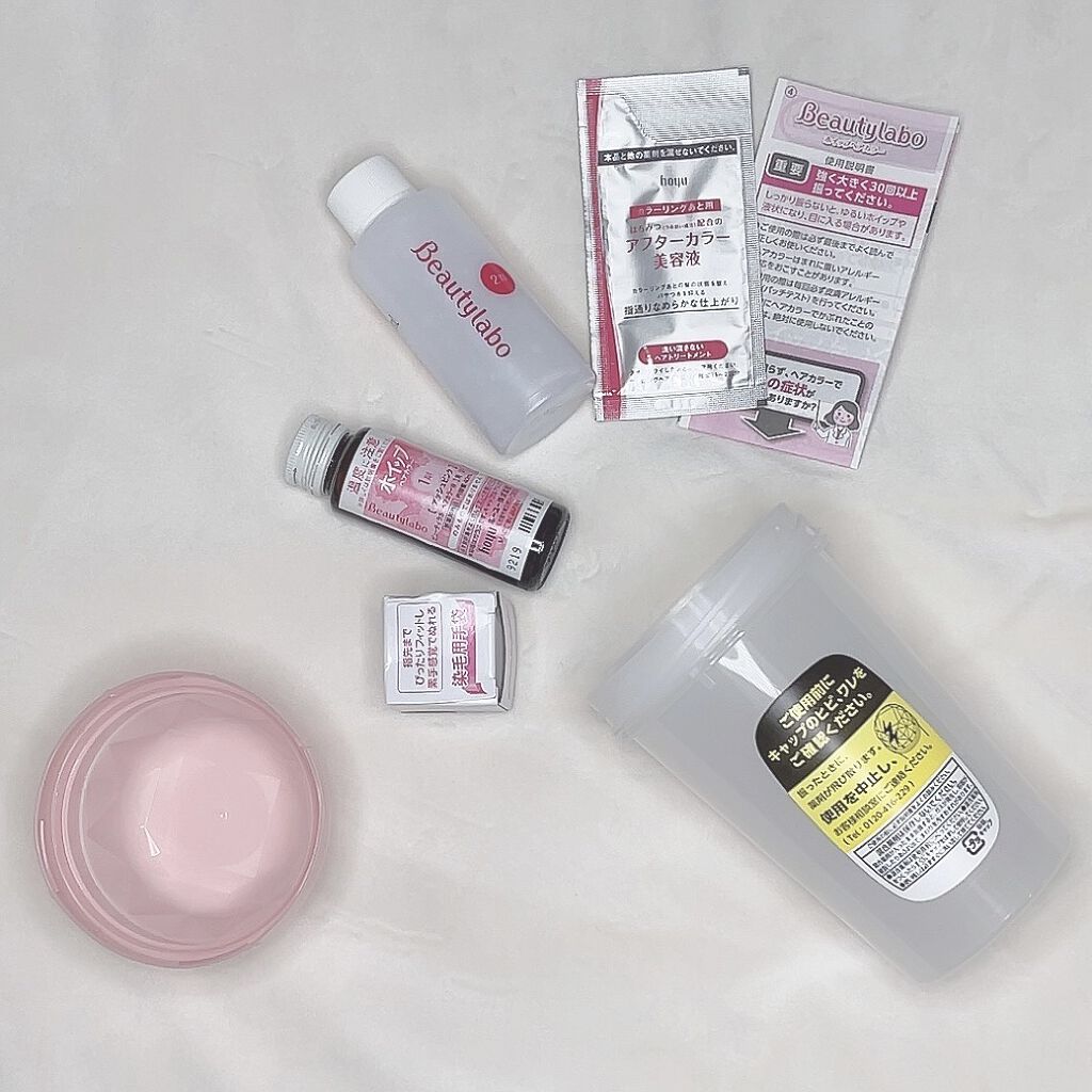 ホイップヘアカラー/ビューティラボ/ヘアカラーを使ったクチコミ（3枚目）