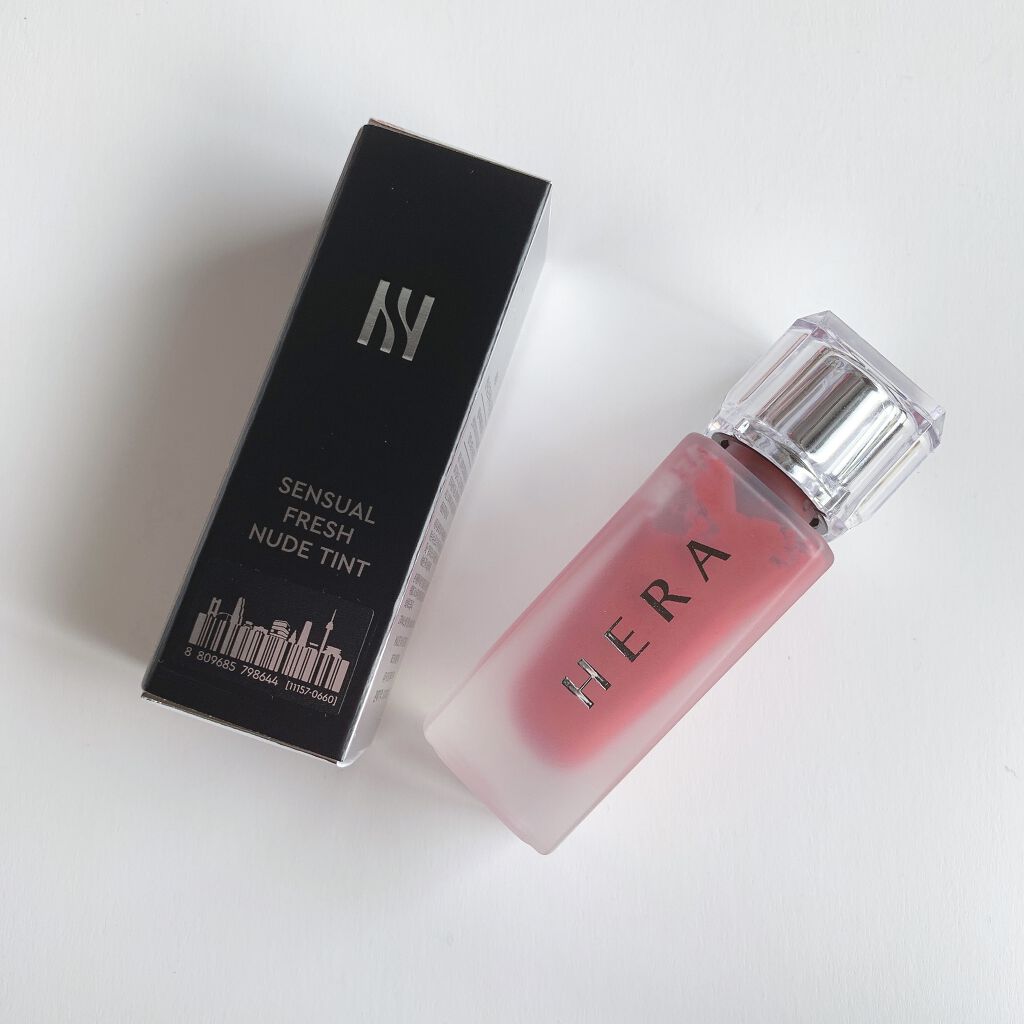 センシュアルフレッシュヌードティント/HERA/リップグロスを使ったクチコミ（3枚目）