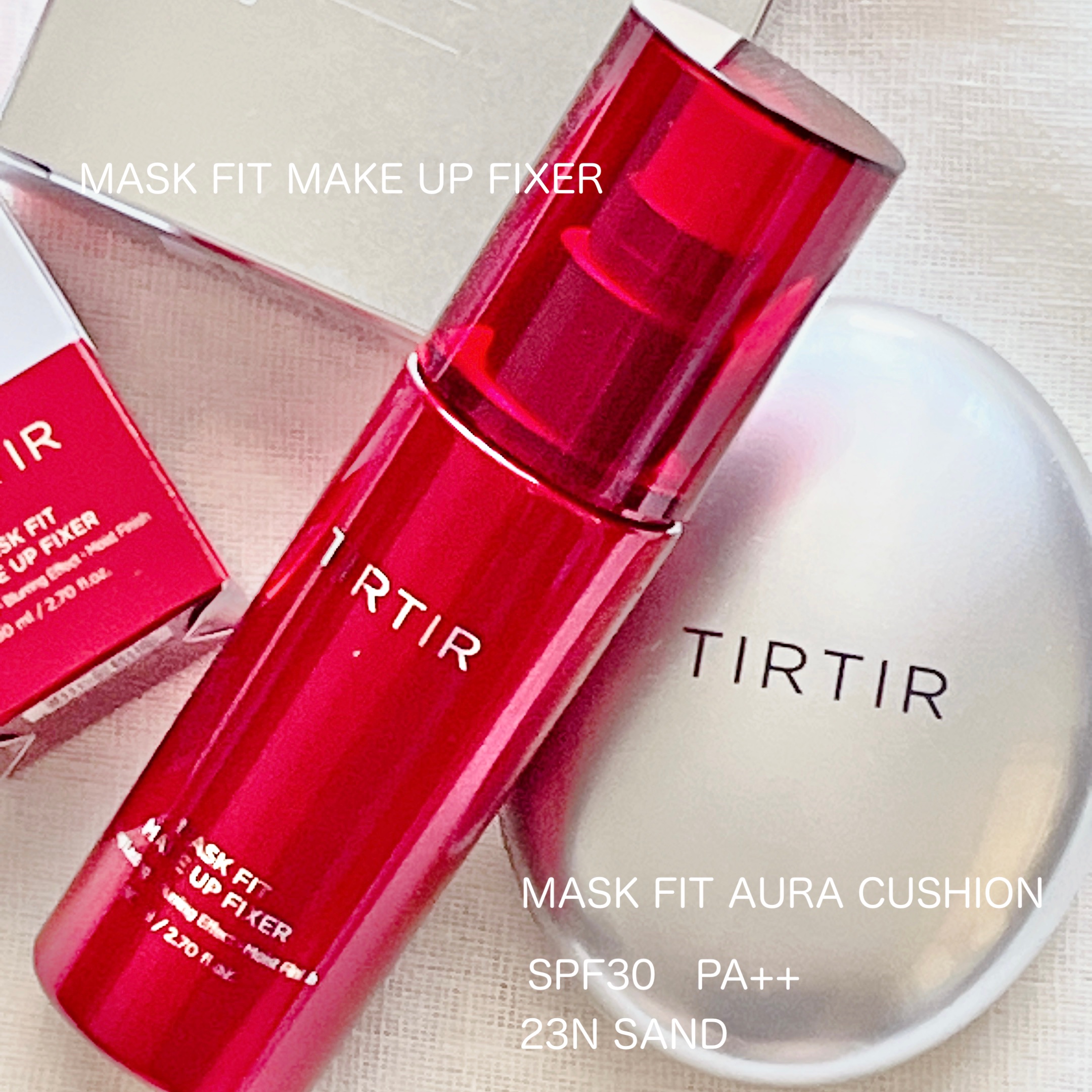 マスクフィットオーラクッション 23N サンド(SAND)/TIRTIR(ティルティル)/クッションファンデーションを使ったクチコミ（1枚目）