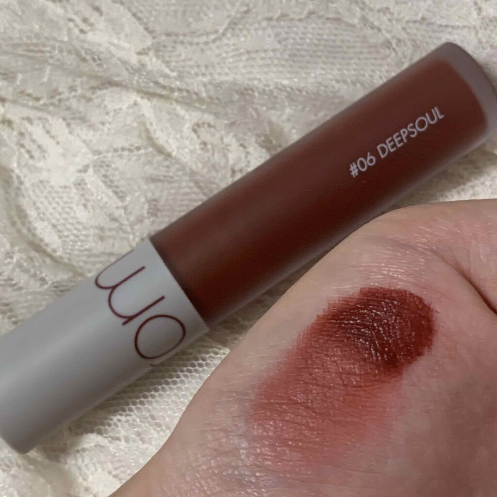 ゼロベルベットティント/rom&nd/リップティントを使ったクチコミ（2枚目）