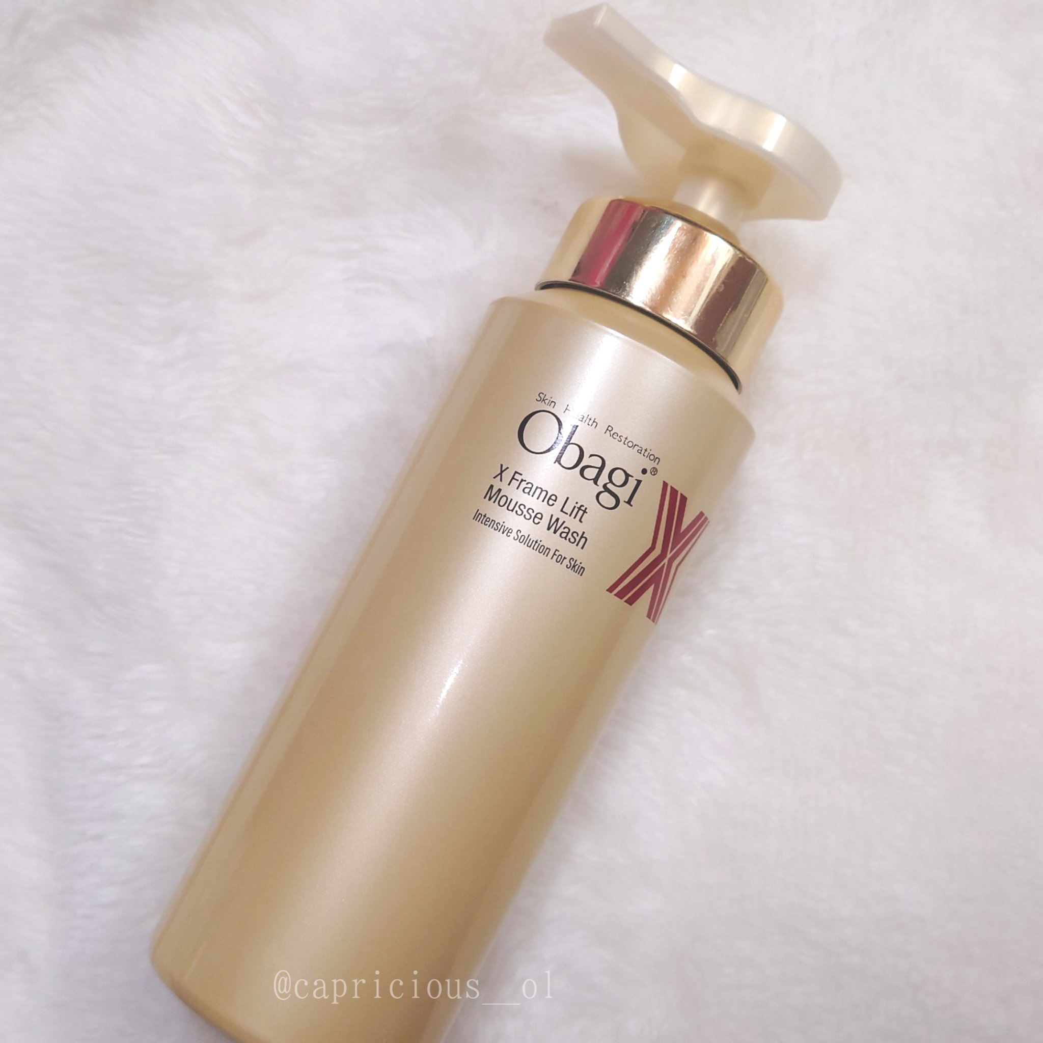 オバジX フレームリフトムースウォッシュ/オバジ/泡洗顔を使ったクチコミ（1枚目）
