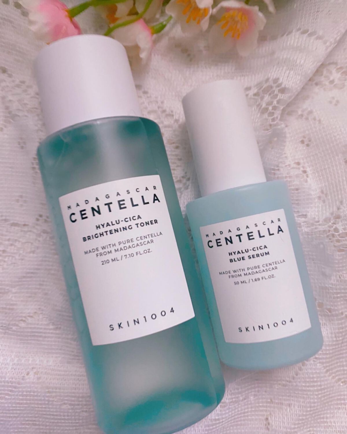 ヒアルーシカ ブルー セラム/SKIN1004/美容液を使ったクチコミ（1枚目）