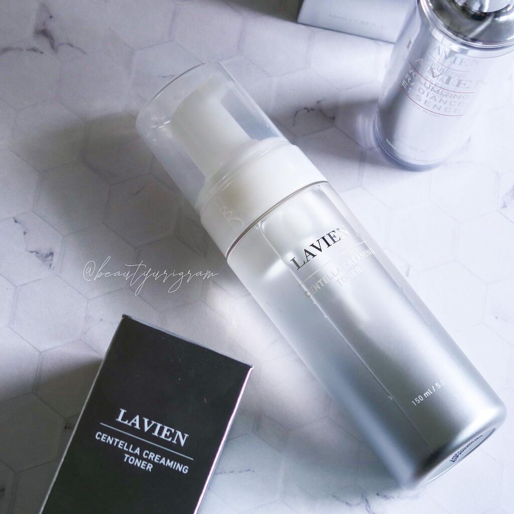 センテラクリーミング​トナー/LAVIEN/化粧水を使ったクチコミ（3枚目）