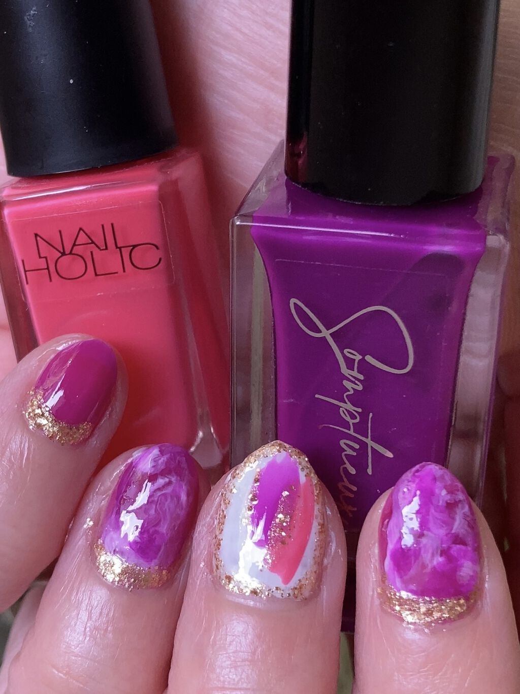 エスポルール ネイルポリッシュA/エスポルール/マニキュアを使ったクチコミ（1枚目）