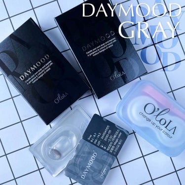 デームードグレーマンスリー (DAYMOOD GRAY monthly)/OLOLA/１ヶ月（１MONTH）カラコンを使ったクチコミ（5枚目）