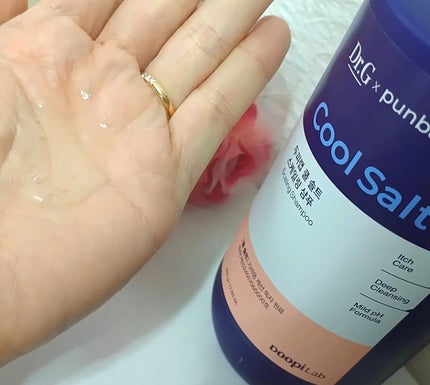 クールソルトスケーリングシャンプー/クールソルトスカルプトリートメント/Dr.G/市販シャンプーを使ったクチコミ(4枚目)