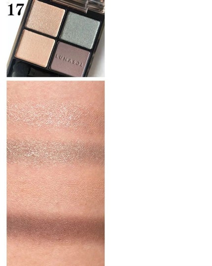 アイカラーレーション/LUNASOL/アイシャドウパレットを使ったクチコミ(5枚目)
