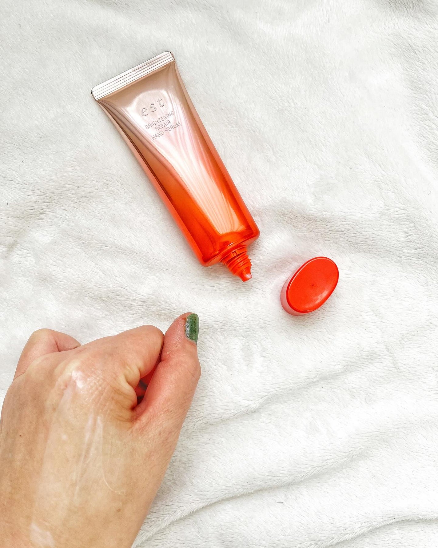 ブライトニング リペア ハンドセラム/est/ハンドクリームを使ったクチコミ(3枚目)