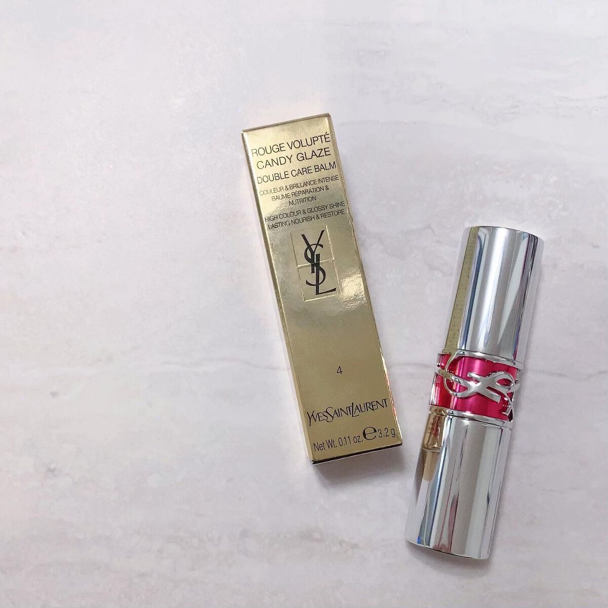YSL ラブシャイン キャンディグレーズ/YVES SAINT LAURENT BEAUTE/口紅を使ったクチコミ(8枚目)